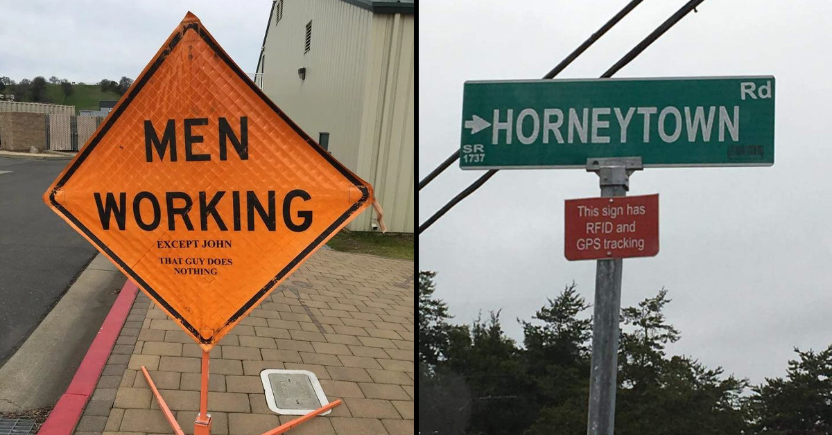 Funny Signs That Are Confusing At First Sight But Quite Intriguing At The Same Time