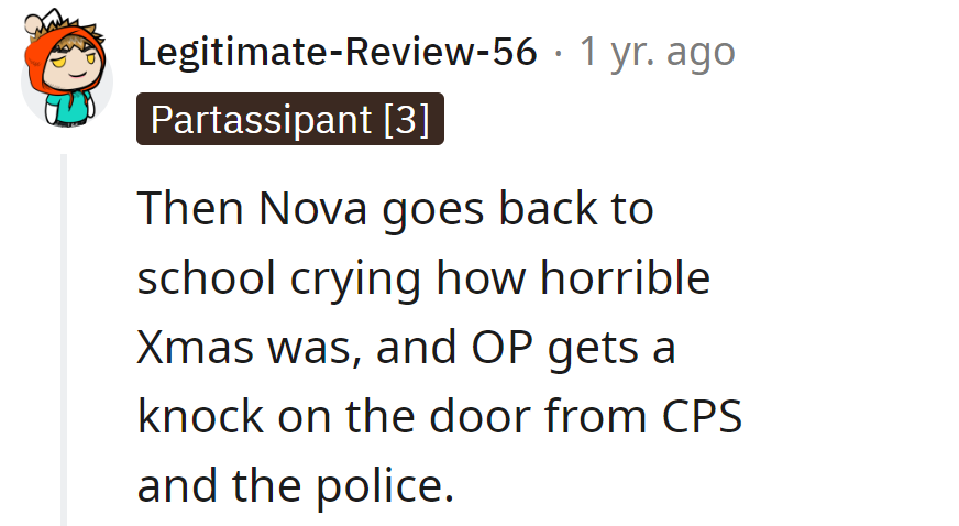Nova's school sob story could win an Oscar, but the CPS and police visit? That's a plot twist even Hollywood wouldn't see coming!