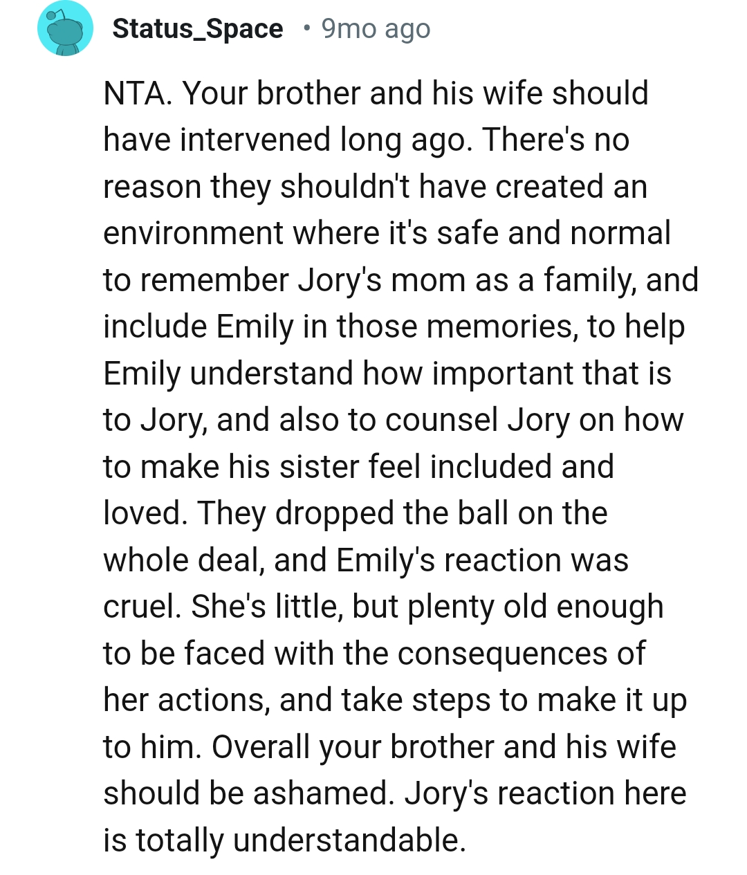 They should have created a safe environment