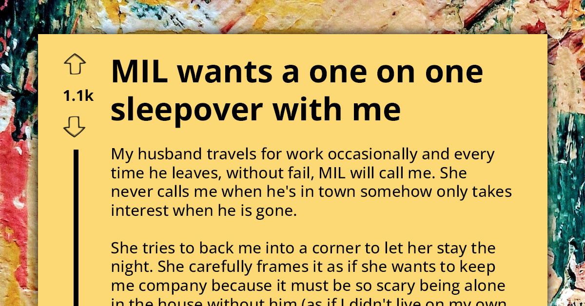 Paranoid MIL Wants To Sleep At Her DIL's Place During Her Son's Absence, Suspecting Infidelity, DIL Prepares To Reject Her Offer