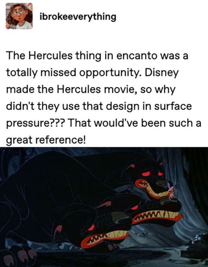 18. It was a perfect fit for an Easter egg, but now it’s a missed opportunity.