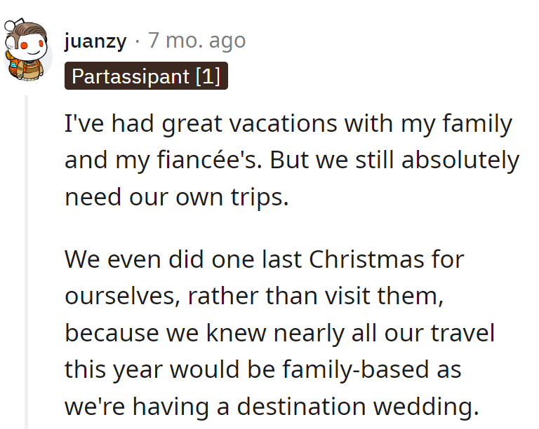 Families are great, but lovebirds need solo flights too!