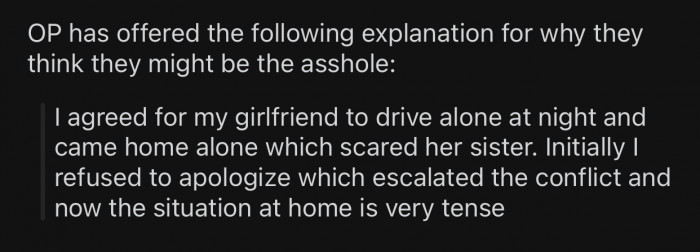 OP thinks he might potentially be the a-hole for the following reason:
