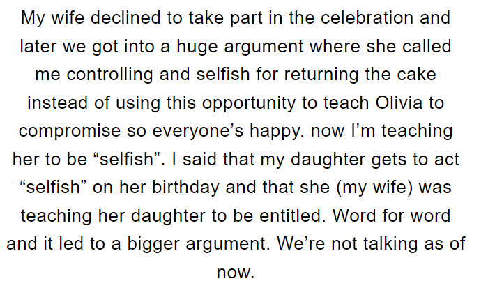 His Wife Got Angry and Declined to Participate in the Celebration