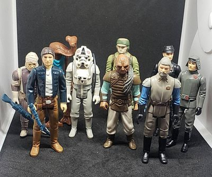 42. Star Wars Action Figures - $9