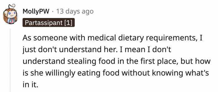 Some Redditors doubted that someone with an allergy that severe would put themselves in danger