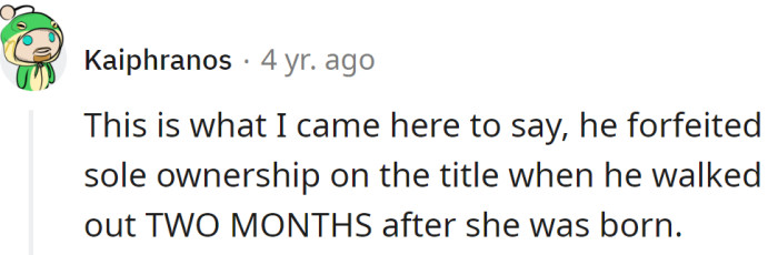 He lost his exclusive claim to the title