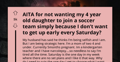 Mom Faces Backlash After Refusing Soccer For Her 4-Year-Old