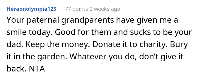 Donate it to charity