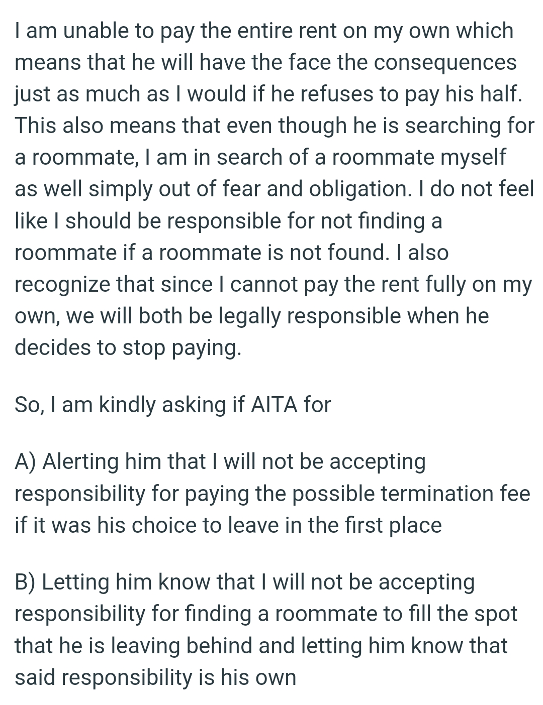 They Will Both Be Legally Responsible When He Decides to Stop Paying