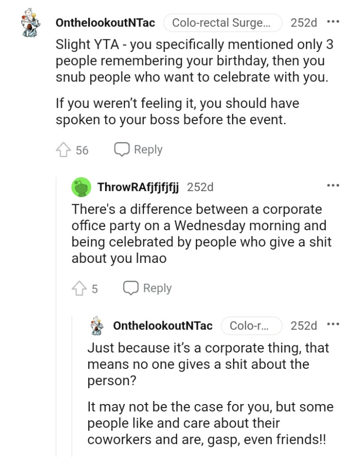 The OP should have spoken to his boss before the whole event