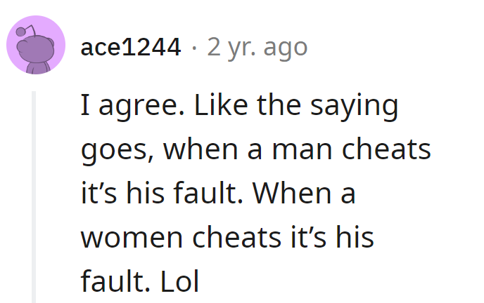 Ah, the wonders of relationship math!