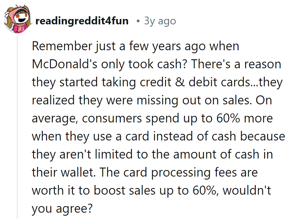 From cash to cards: McDonald's cashed in on the big spenders!