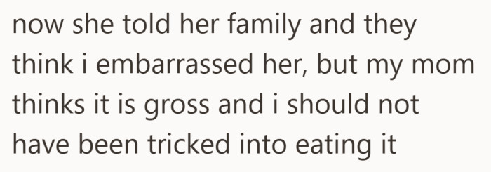 The disagreement did not stay between them for long. With both families weighing in, the tension only grew.
