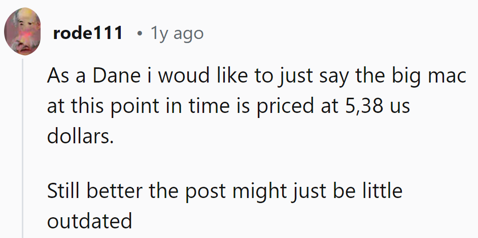 Updating currency: Big Macs now cost $5.38. Inflation hits the cravings, not just the wallets.