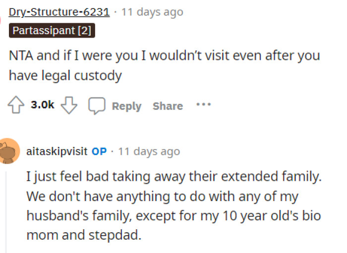 OP explains here why she feels the way she does and the guilt that she's experiencing.