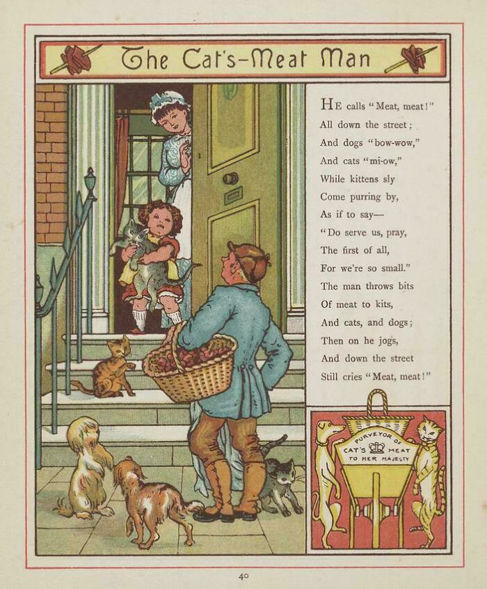 "The Cat's Meat Man. A Poem From 1883"