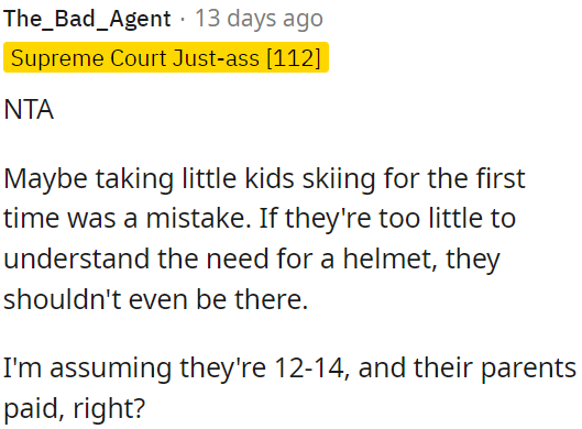 They behave like unreasonable children.