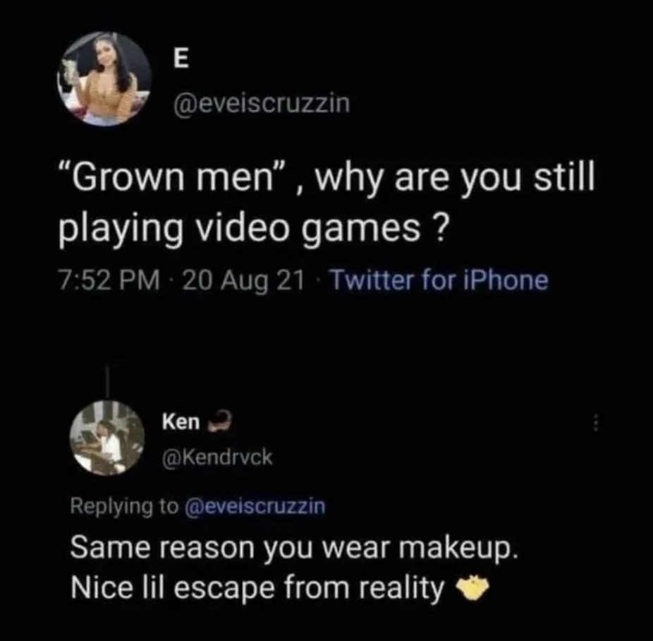 By decree of the court of adulthood, all 'grown men' found wielding controllers will be charged with having too much fun. Consider this your warning!