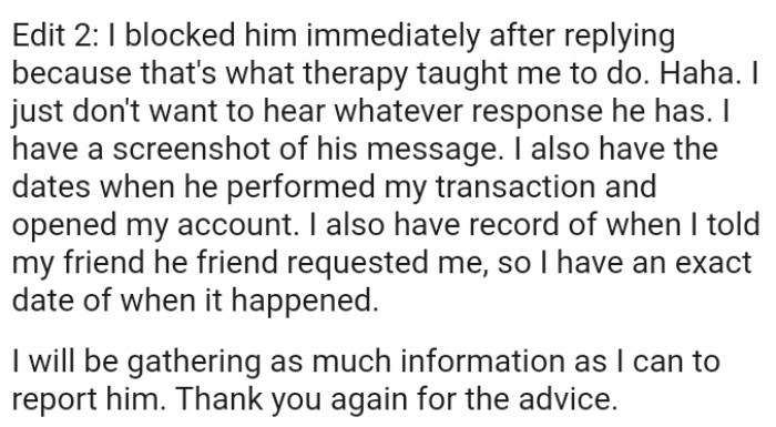 Here's the second edit