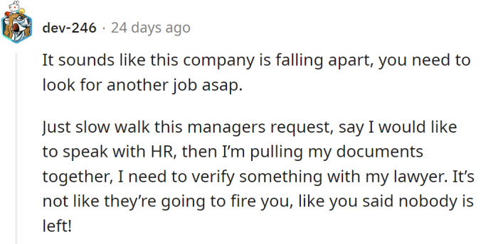 Seems like the company is falling apart