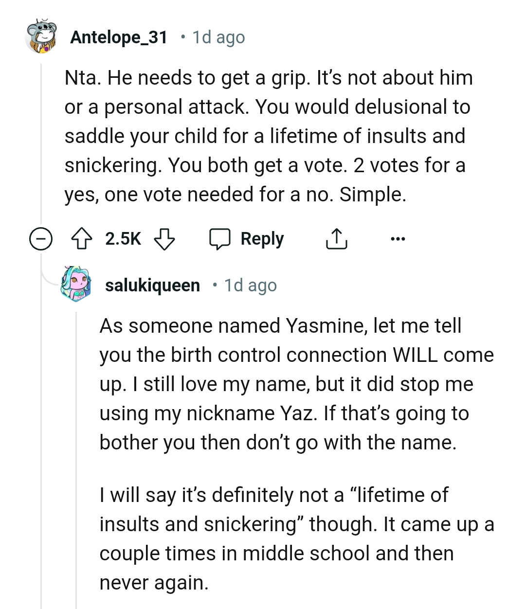 He Would Be Delusional to Saddle His Baby with Such a Name