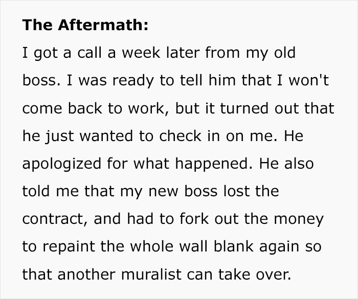 How it all panned out...