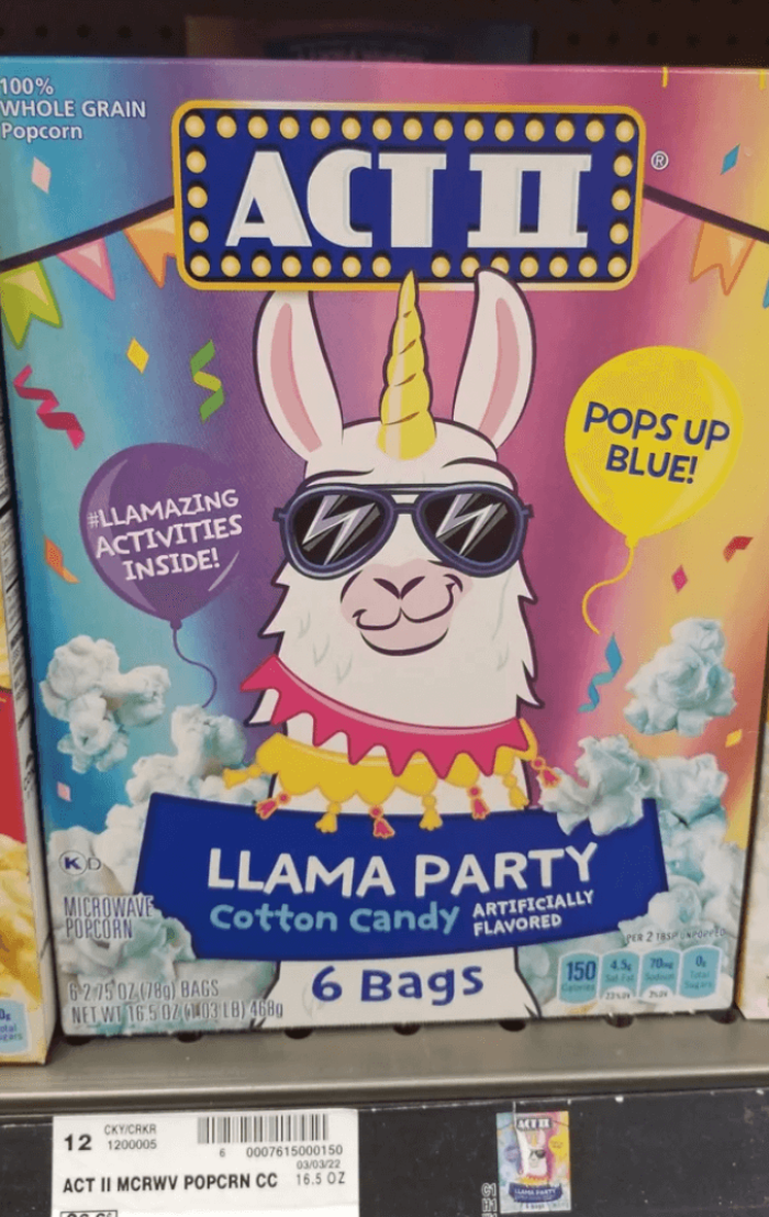 10. That’s One Cool Popcorn Pack