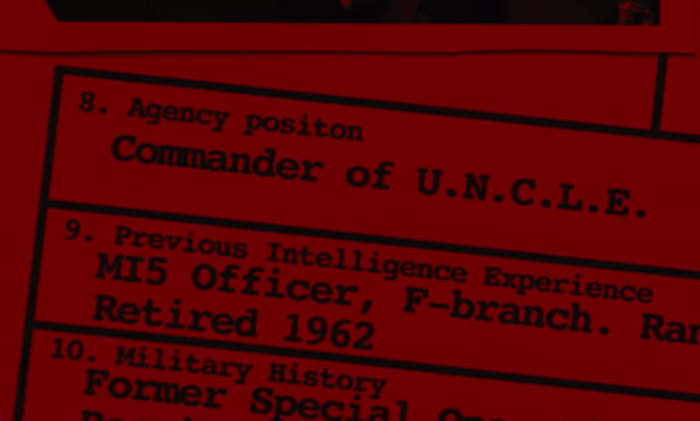 13. The end credits of The Man From U.N.C.L.E (2015) misspelled “position” in one of Hugh Grant’s character profiles.