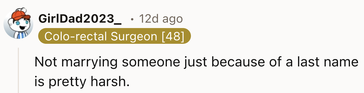A harsh reason