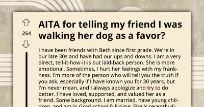 Longtime Friend Offended After Learning $15 Dog-Walking Payment Was Considered A Favor