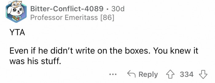 6. Labels are necessary, but most importantly, knowing the value of what's inside.