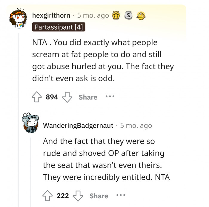 #8 The nerve of these people.