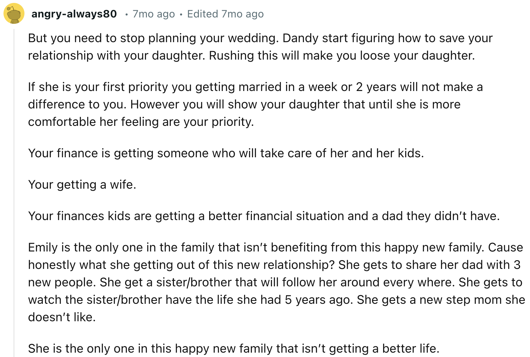 Emily Is the Only One Not Benefiting from These Family Dynamics