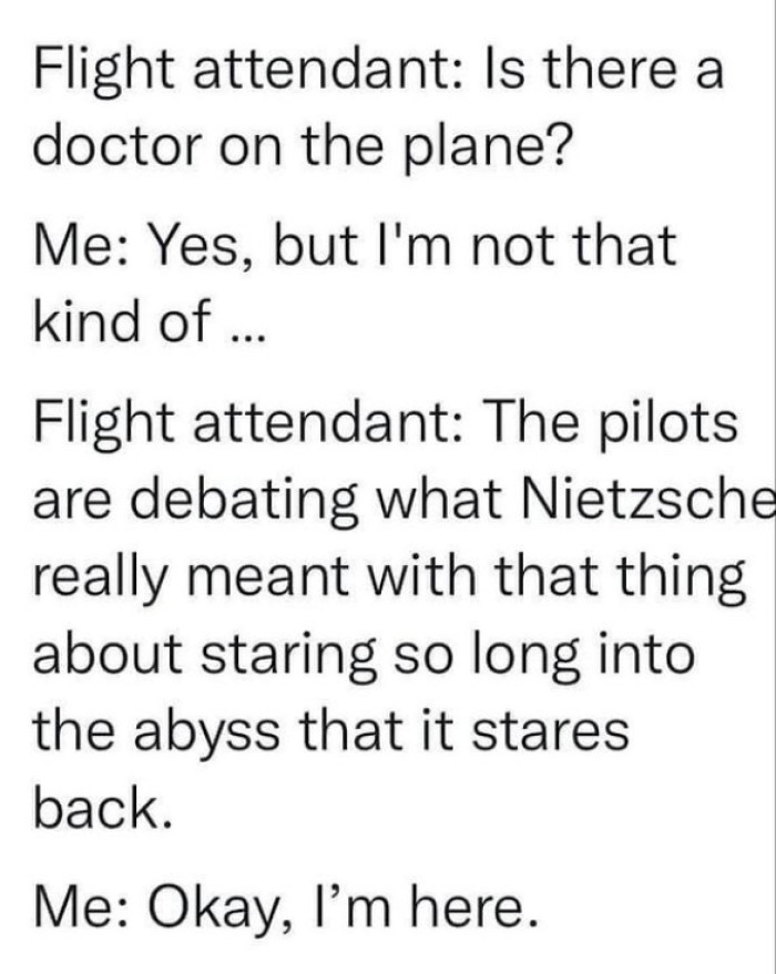 46. Talk about a plot twist