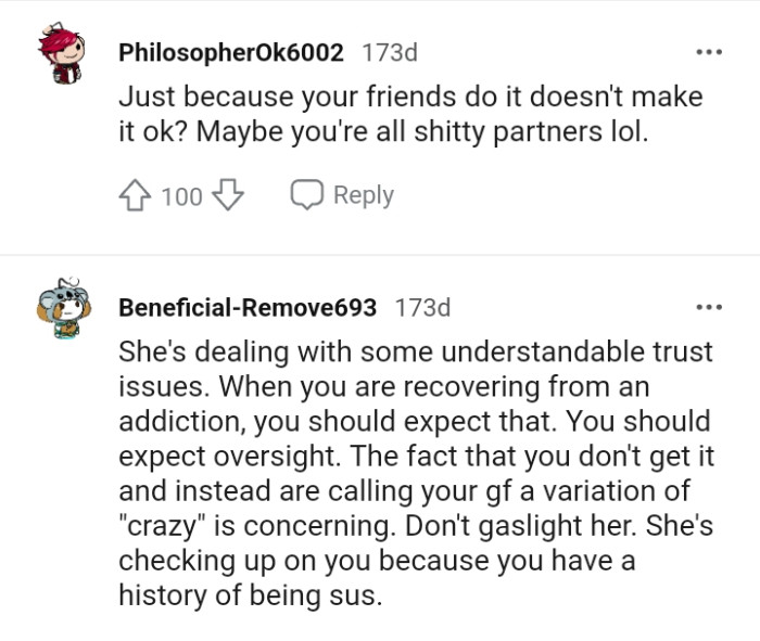 She's Dealing With Understandable Trust Issues