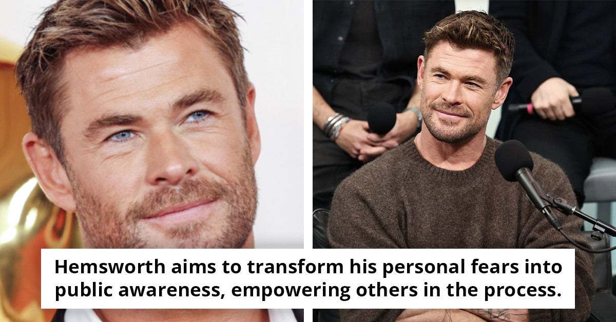 Chris Hemsworth shares his deepest fears following Alzheimer's revelation