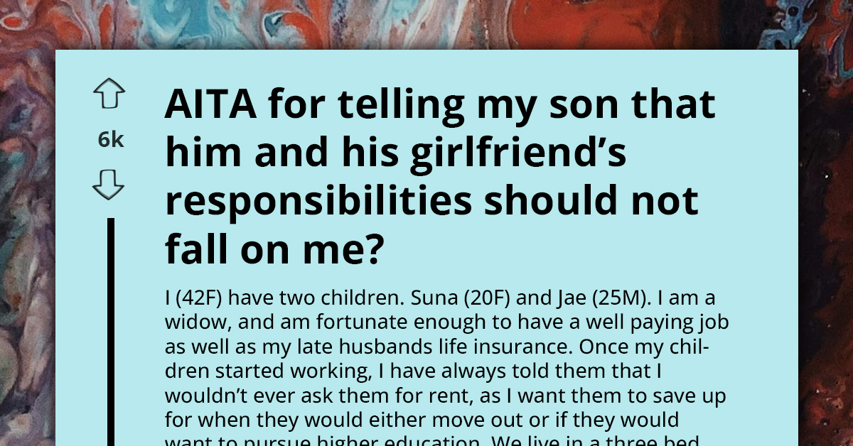 Dependent Adult Son Furious After Mother Imposes Rent For Letting His Girlfriend Move In