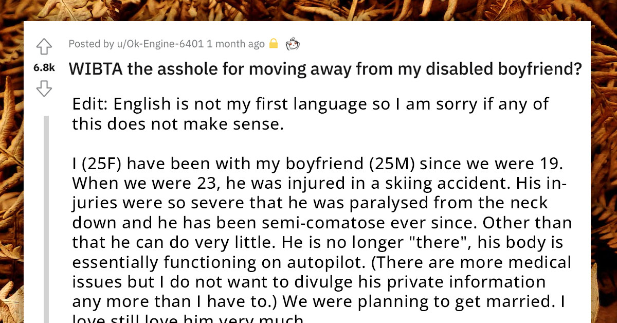 Devoted GF Angers Her Paralyzed BF's Mother After She Decided To Move Across The Country For Her Career