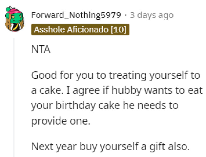 Provide a Cake