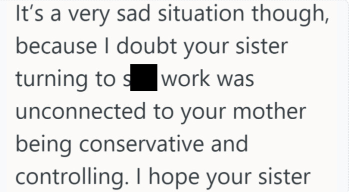 This shifts the focus from money to history, hinting that the fallout may have started long before the will.