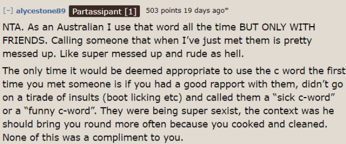 This person broke it down thoroughly and let OP know that she was not wrong for how she reacted, and the brothers clearly meant something negative by it.