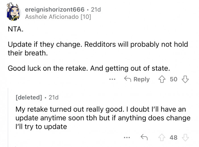 The parents need to change how they treat OP.