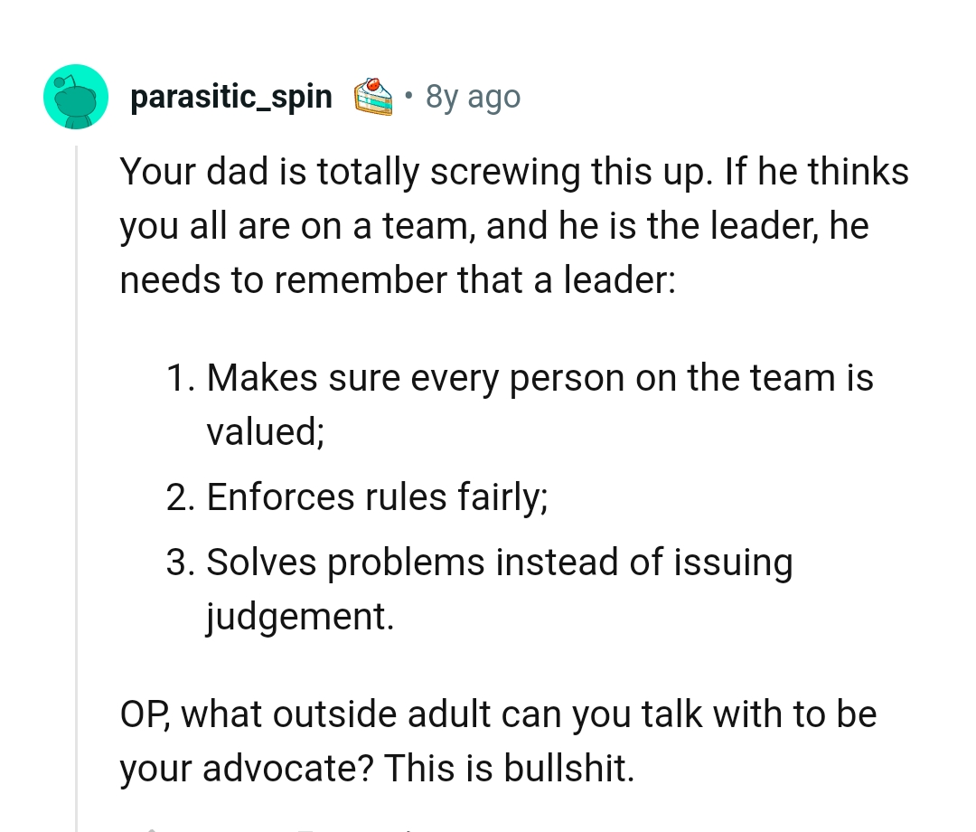 And the comments from other Redditors rolled in, in their hundreds