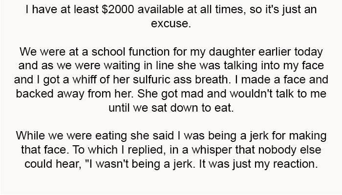 Her parents never took her to the dentist as a child