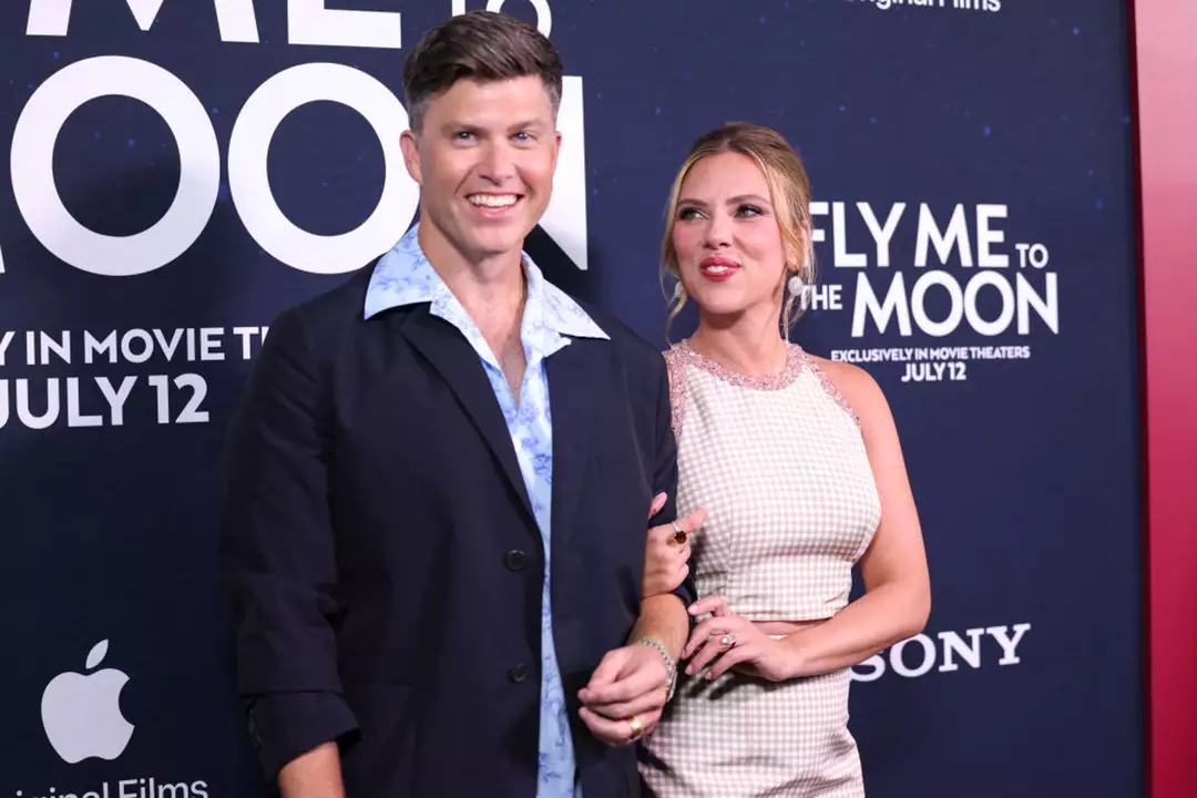 Johansson and Jost have been married for more than four years