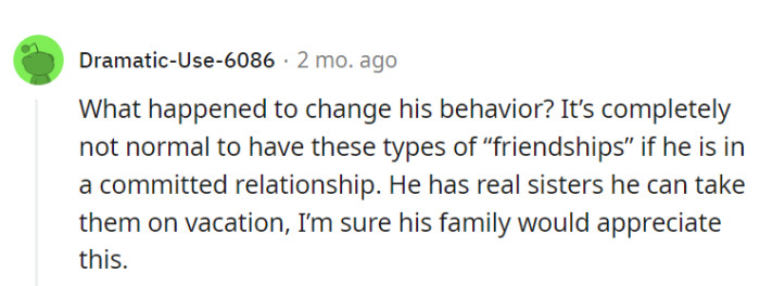 Weird friendship, indeed.