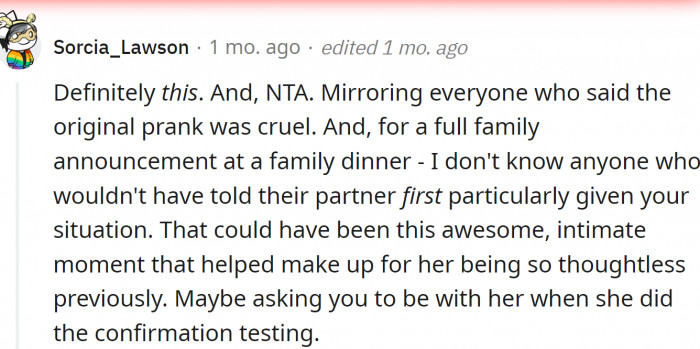 No one would want to find out this way