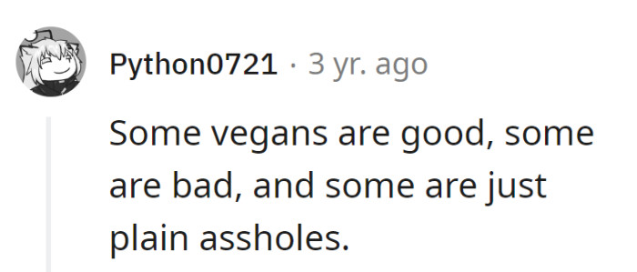 Vegans: the good, the bad, the tofu-fused drama. It's a culinary soap opera, and everyone's got a role!