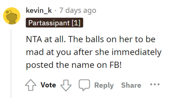 Well, that's just your typical MIL...